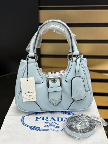 Prada plava ženska torbica