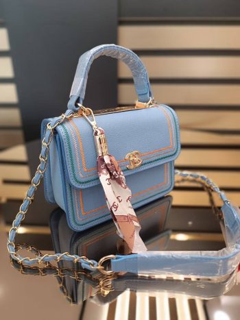 Chanel plava ženska torbica