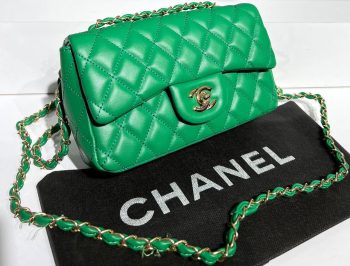 Chanel zelena ženska torbica