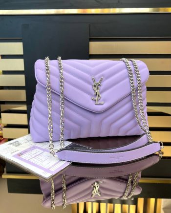 Ysl ljubičasta ženska torbica