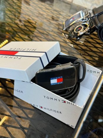 Tommy Hilfiger crni kaiš