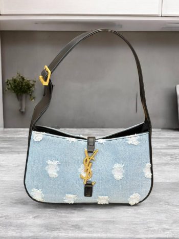 Ysl plava ženska torbica