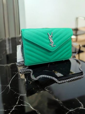 Ysl zelena ženska torbica
