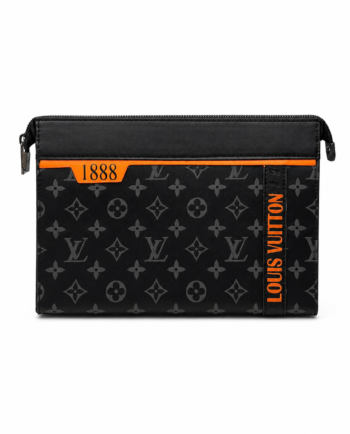 Louis Vuitton Pochette Voyage Monogram Eclipse Orange – Muška Pismo Torba