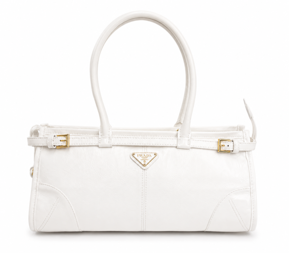 Prada White Elegant Bag – Ženska Bela Torba