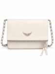 Zadig & Voltaire Chain Bag Cream – Ženska Elegantna Torbica