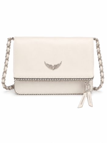 Zadig & Voltaire Chain Bag Cream – Ženska Elegantna Torbica