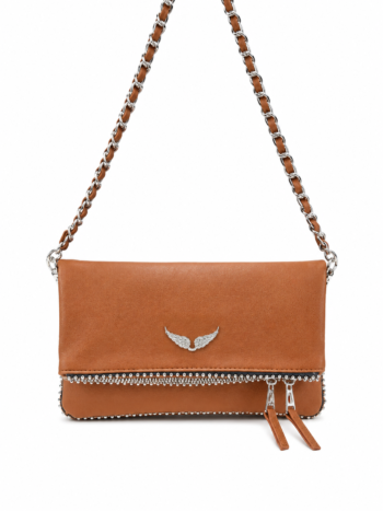Zadig & Voltaire Chain Bag Brown – Ženska Elegantna Torbica